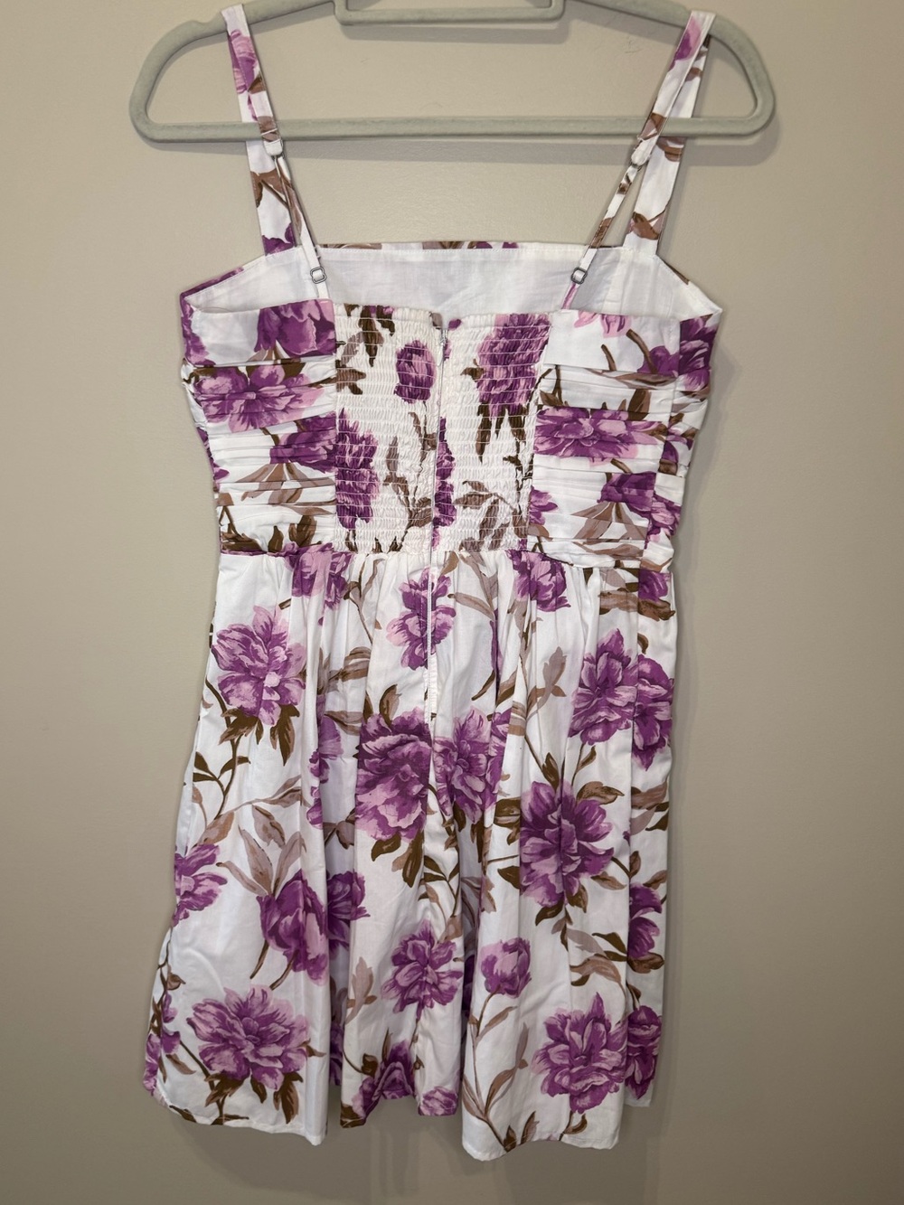 Abercrombie & Fitch Emerson Poplin Wide Strap Mini Dress | Medium Tall - Picture 4 of 8
